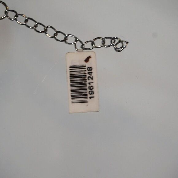 Stainless Steel Chain Necklace Silver Tone Unisex 19 Inch - Picture 4 of 4